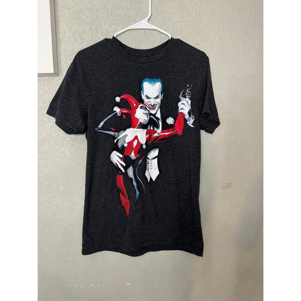 Joker & Harley Quinn Men's Medium T-Shirt Batman DC Comics Great Condition